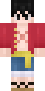 Monkey D. Luffy - One Piece Minecraft skin