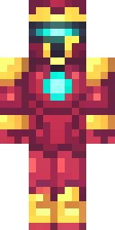 Arc Reactor Avenger Minecraft skin