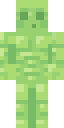 Muscular Slime Minecraft skin