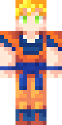 Saiyan Legend Minecraft skin