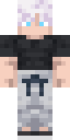 Satoru Gojo Minecraft skin