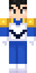 Saiyan Prince Minecraft skin