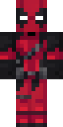 Crimson Vigilante Minecraft skin