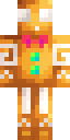 Gingerbread Slime Minecraft skin