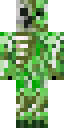 Zombified Creeper Minecraft skin