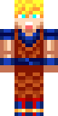 Super Saiyan Goku Minecraft skin