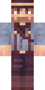 Arthur Morgan Minecraft skin