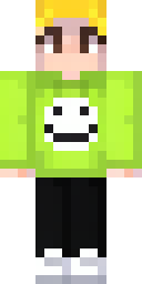 Casual Creeper Minecraft skin