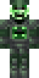 Armored Creeper Minecraft skin