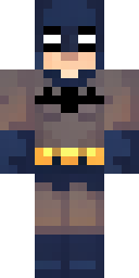 Caped Crusader Minecraft skin