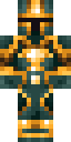 Gilded Knight Minecraft skin