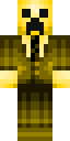 Golden Creeper Minecraft skin