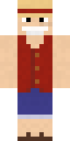 Monkey D. Luffy Minecraft skin