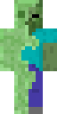 Slime Zombie Minecraft skin