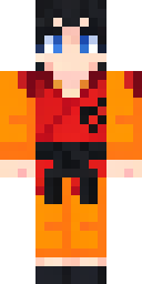Fiery Fighter Minecraft skin