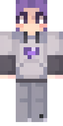 Heart Hoodie Aphmau Minecraft skin