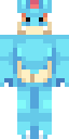Feraligatr Minecraft skin