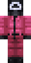 Squid Game Minecraft skin