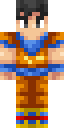 Goku (Skin battle vs ChromeBattleAxe) Lost skins after PMC update found Minecraft skin