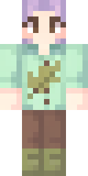 Pastel Forest Explorer Minecraft skin
